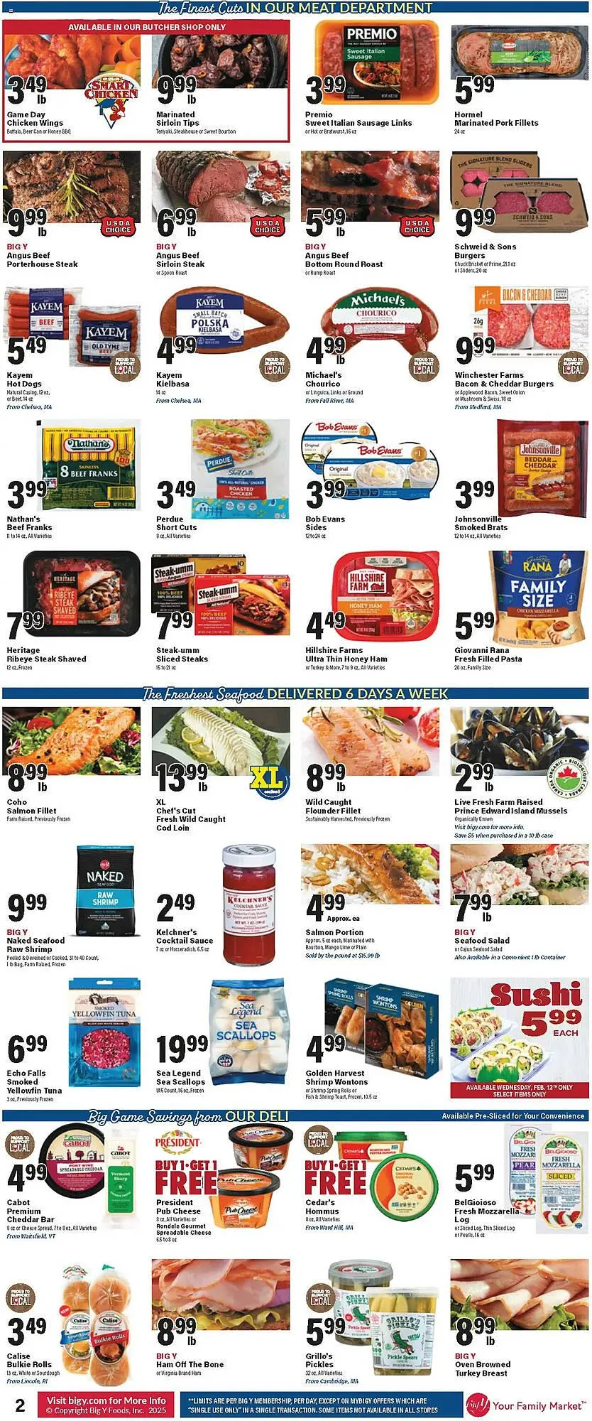 Weekly ad Big Y Weekly Ad from February 6 to February 12 2025 - Page 3