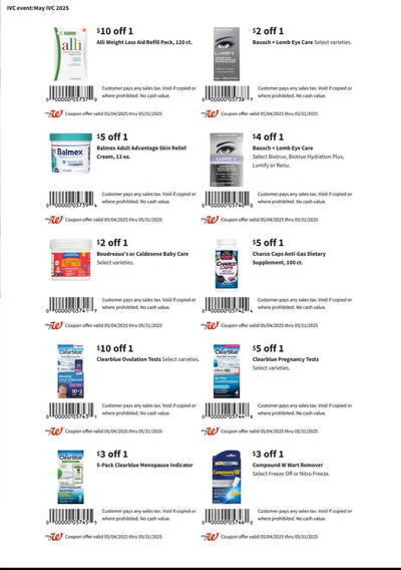 Weekly ad Walgreens Weekly Ad from May 4 to May 31 2025 - Page 2