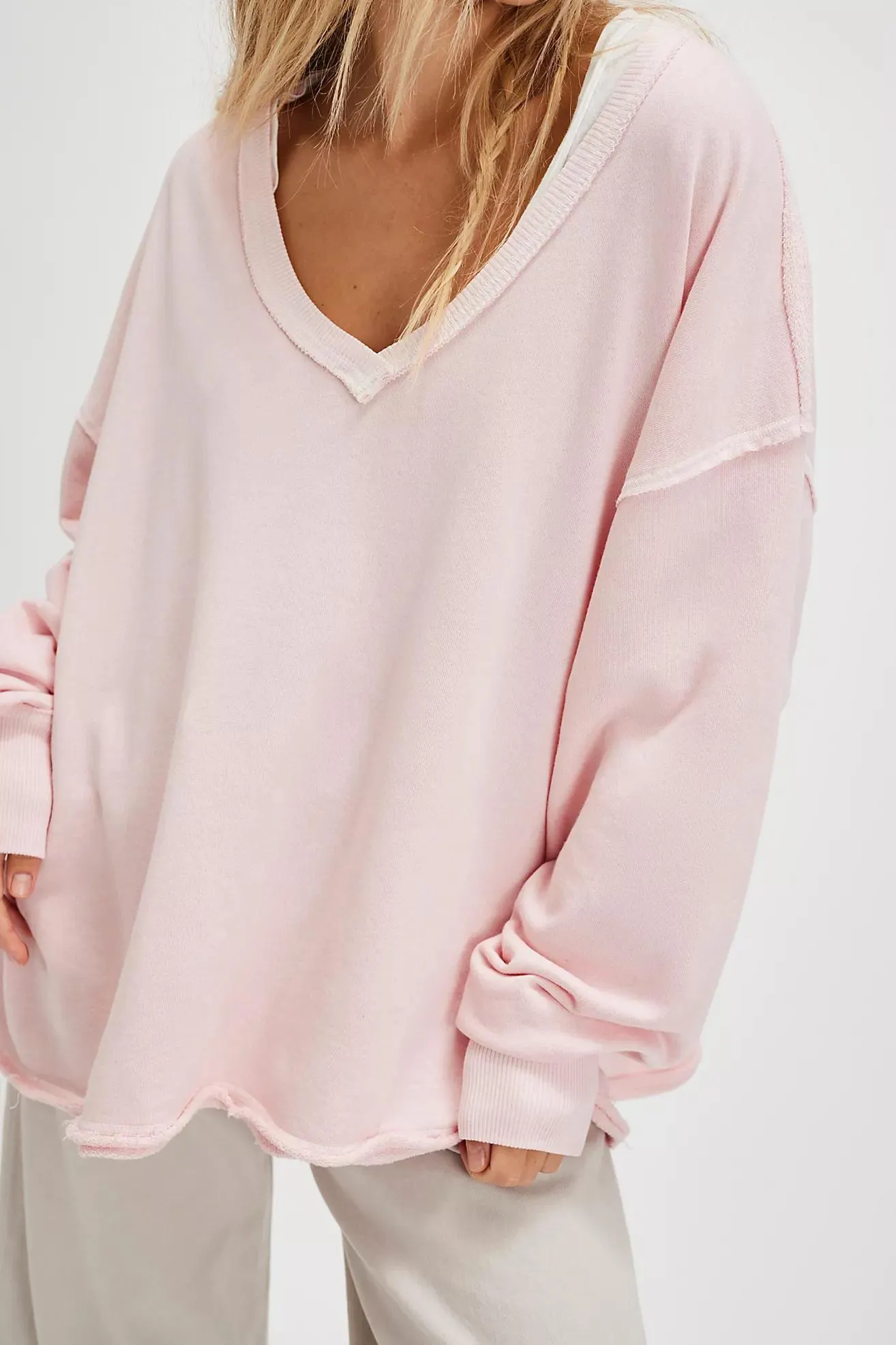 We The Free Venice V-Neck Sweatshirt