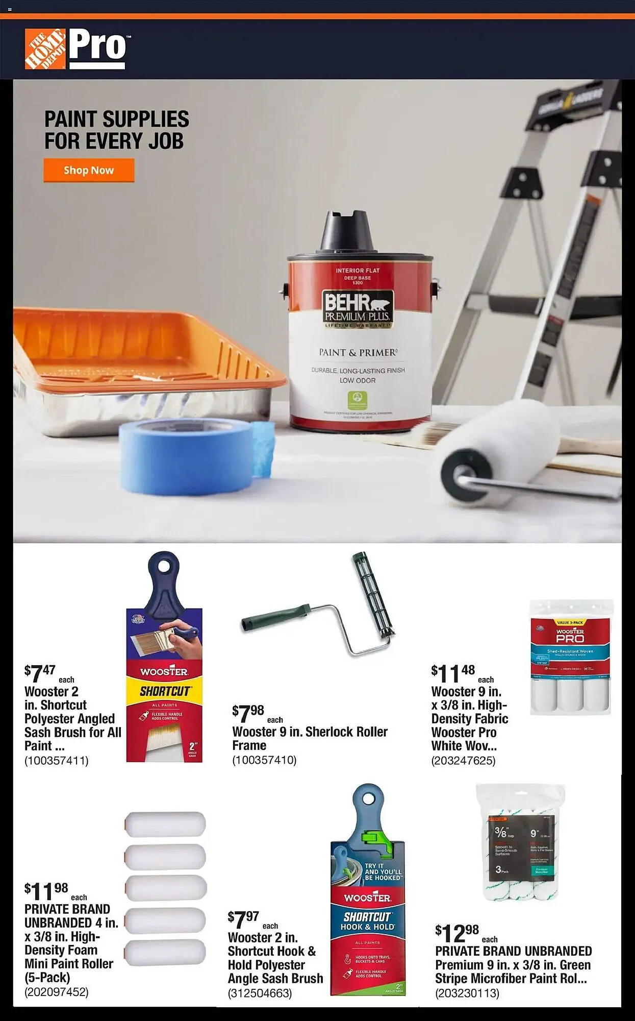 Weekly ad The Home Depot flyer from March 23 to March 31 2026 - Page 1
