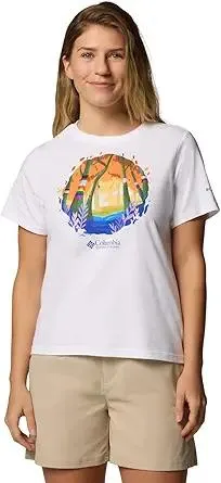 Columbia Women's Rolling Bend Graphic Short Sleeve