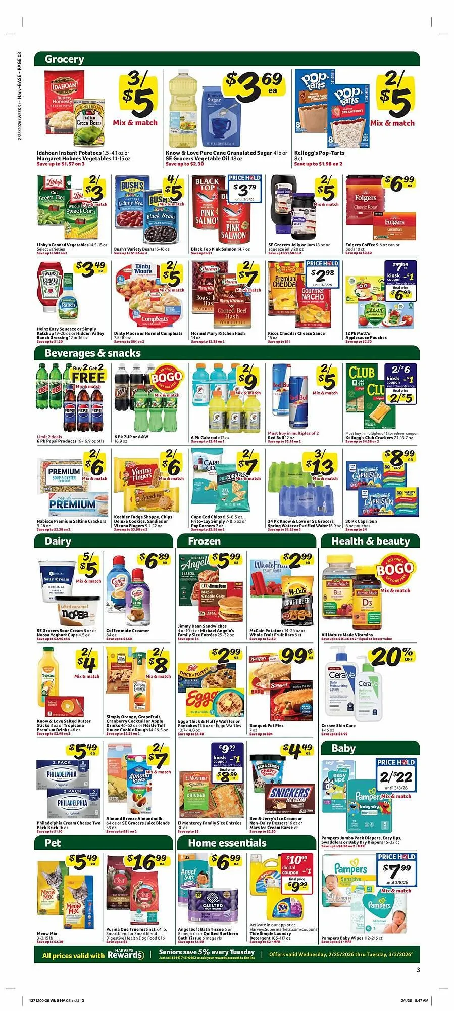 Weekly ad Harveys Supermarkets weekly ad from February 25 to March 3 2026 - Page 11