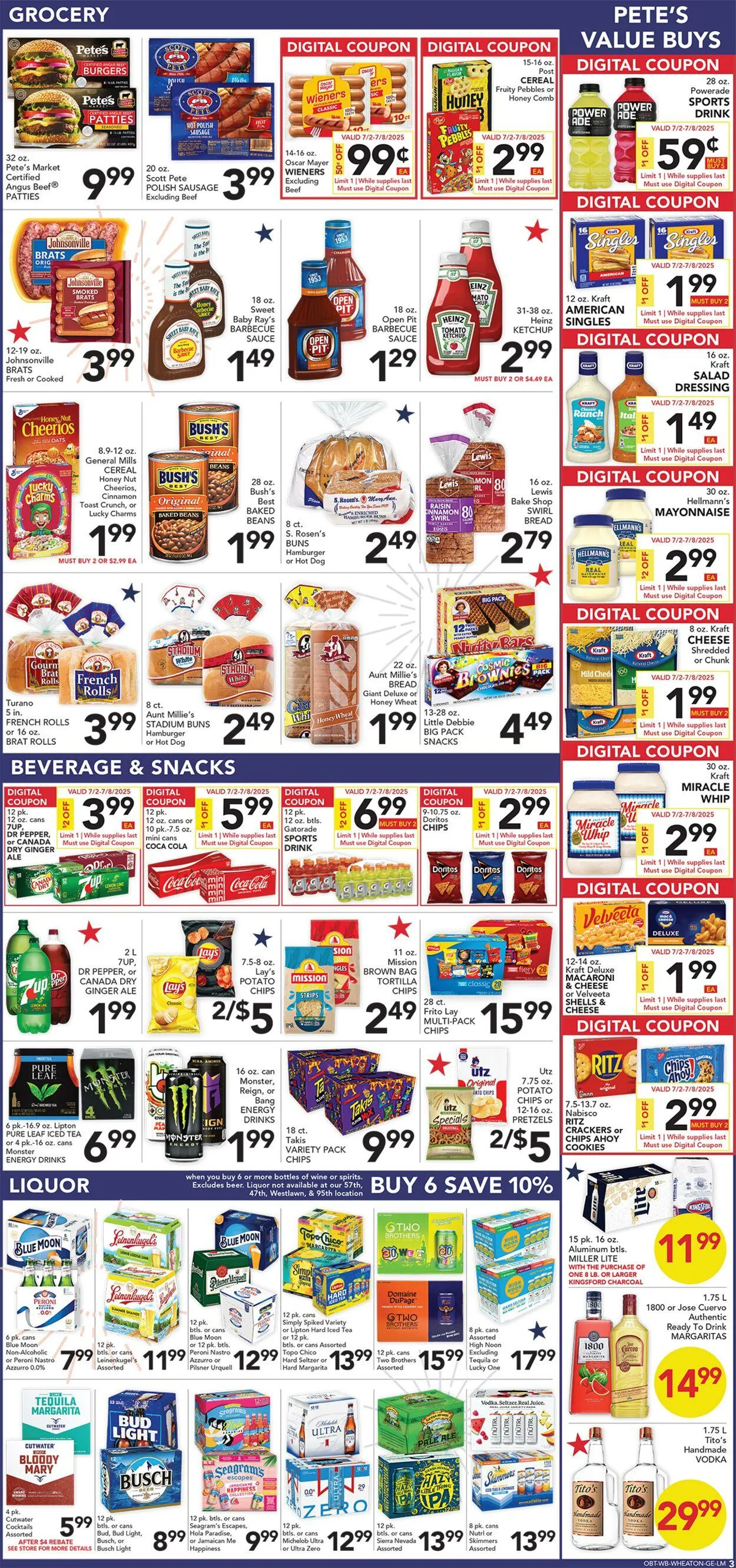 Weekly ad Pete's Fresh Market Current weekly ad from June 25 to July 1 2025 - Page 3