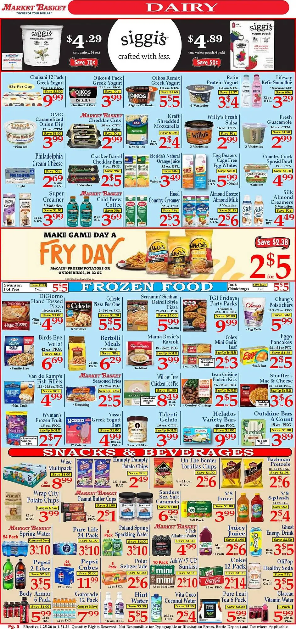 Weekly ad Market Basket weekly ad from January 25 to February 1 2026 - Page 5