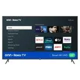 onn 65” Class 4K UHD (2160P) LED Roku Smart Television HDR (100012587)