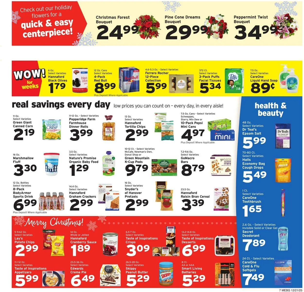 Weekly ad Hannaford Current weekly ad from December 21 to December 27 2025 - Page 7