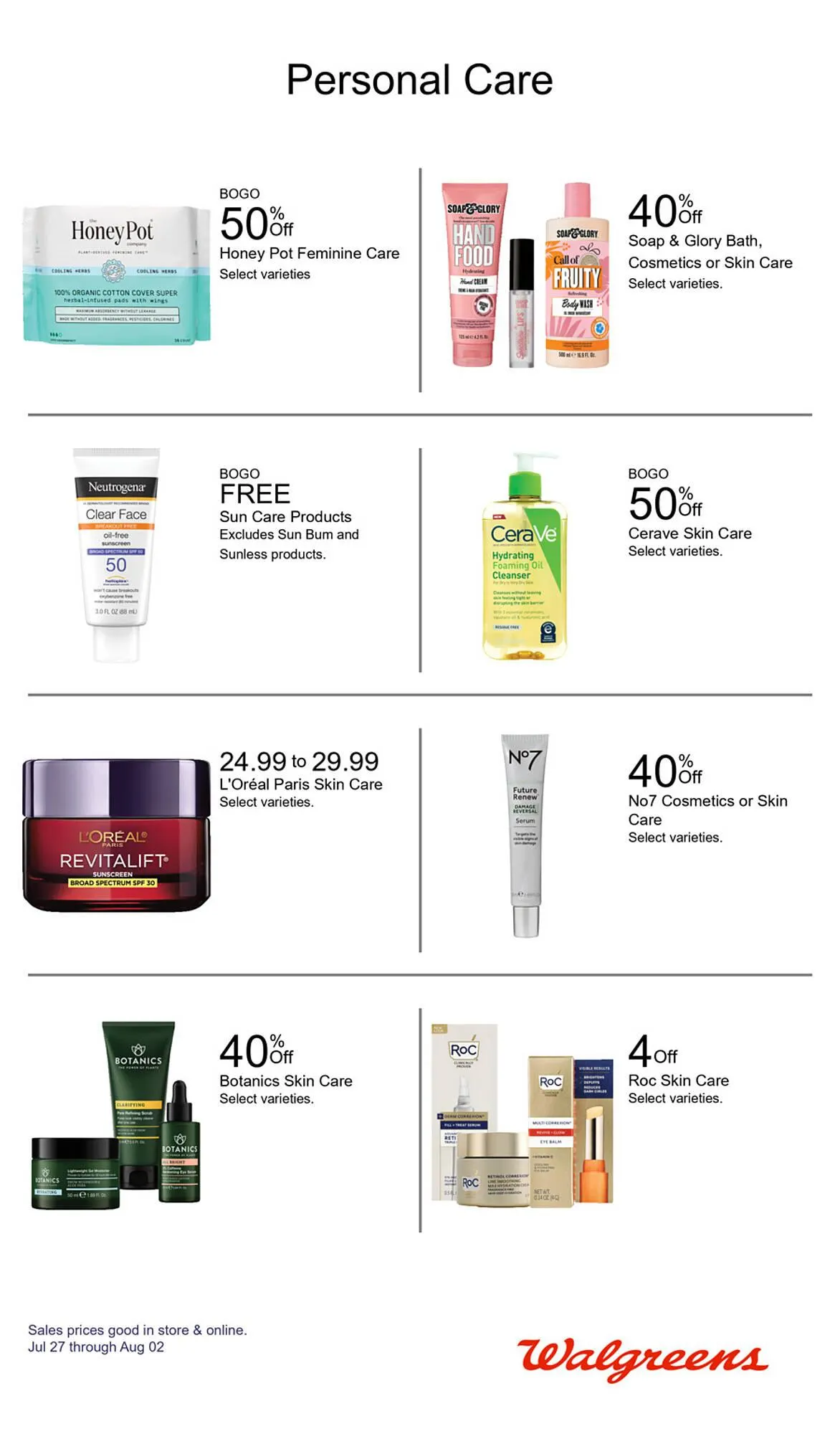 Weekly ad Walgreens Weekly Ad from July 27 to August 2 2025 - Page 27