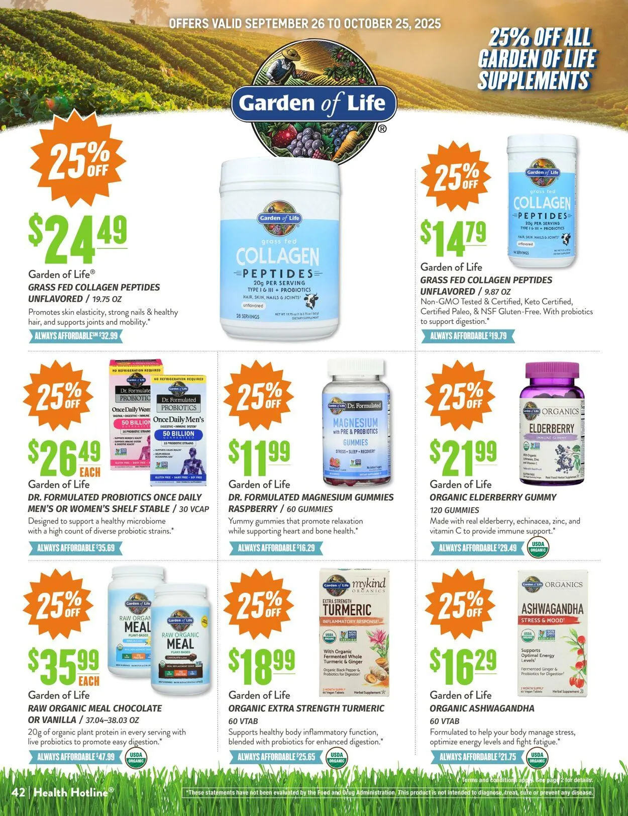 Weekly ad Natural Grocers from September 24 to October 17 2025 - Page 42