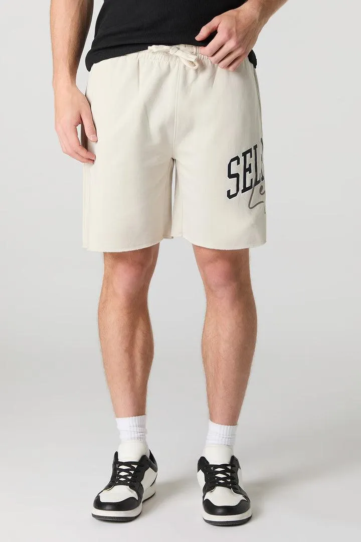 Graphic Fleece Short