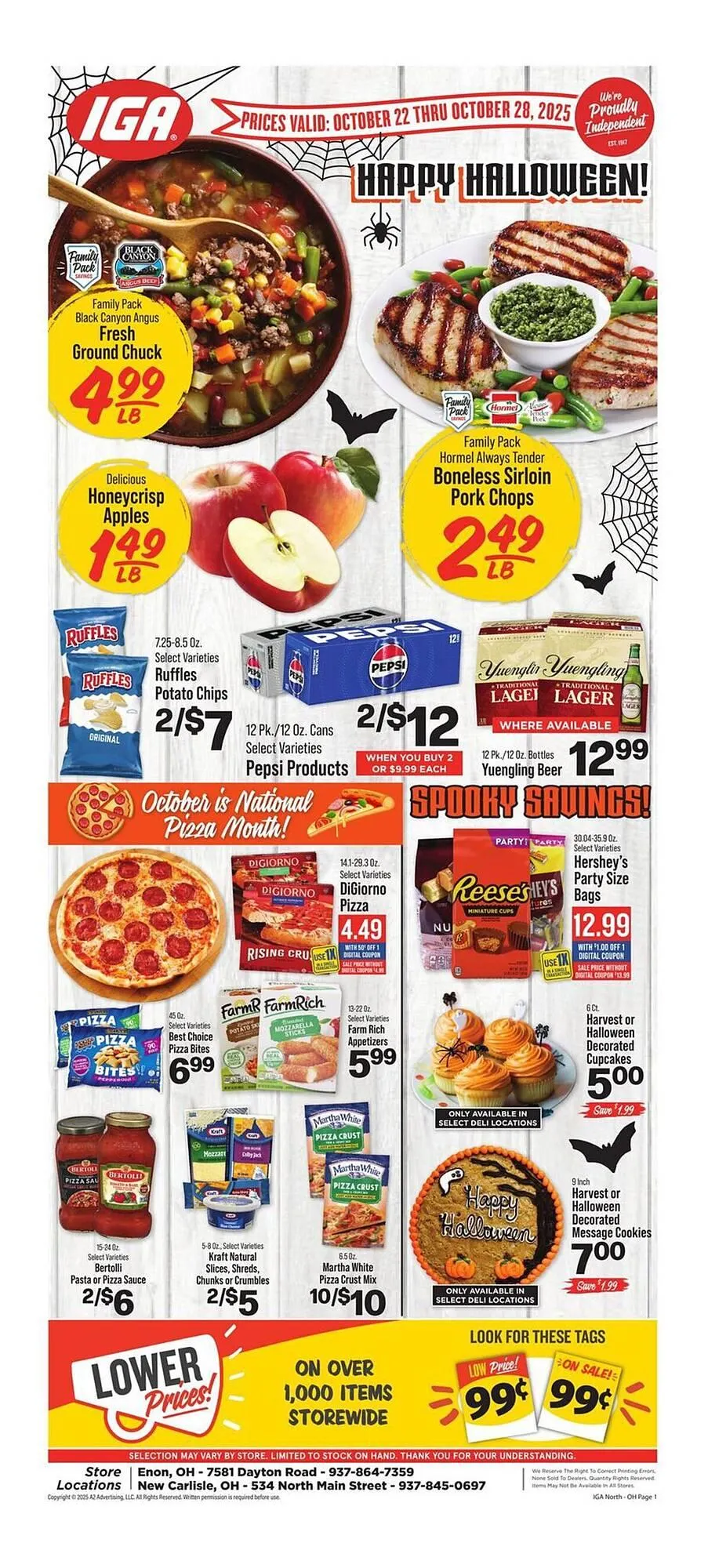 Weekly ad IGA weekly ad from October 22 to October 28 2025 - Page 1