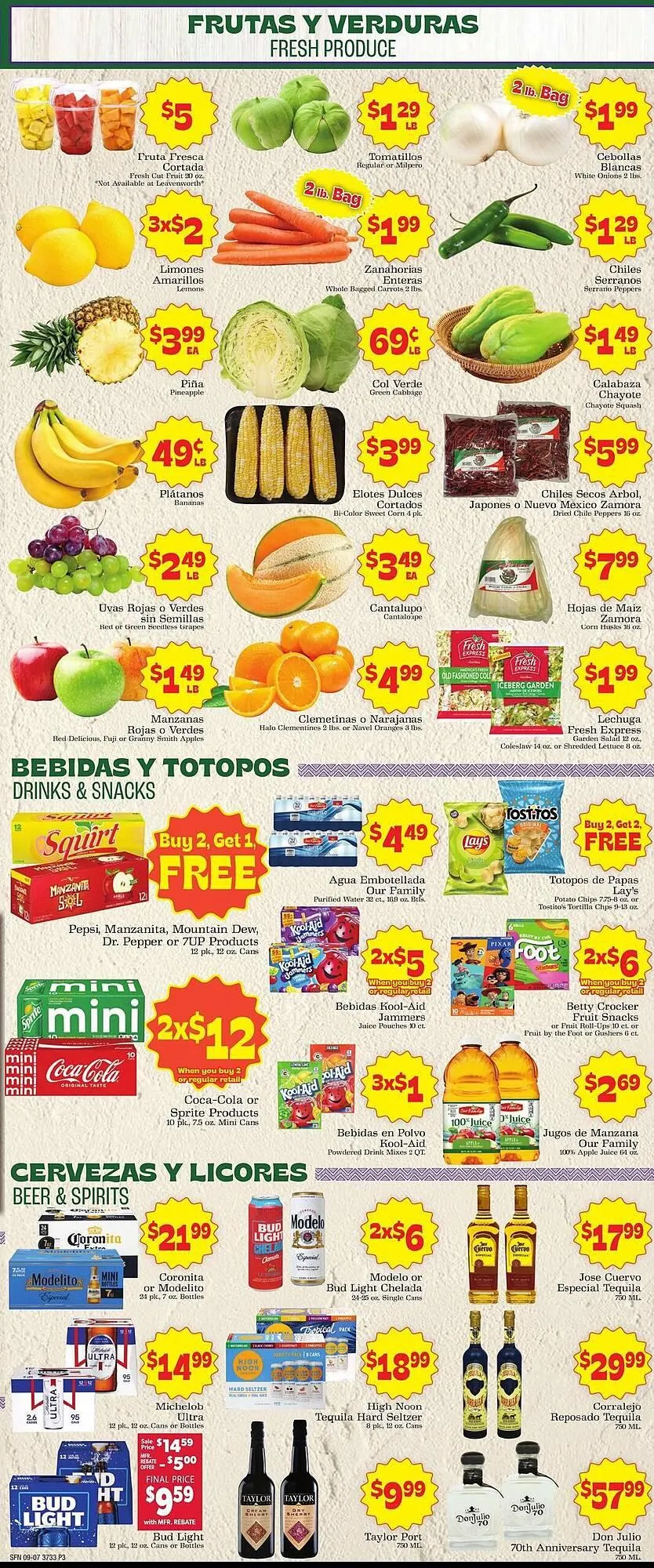 Weekly ad Supermercado Nuestra Familia weekly ad from September 7 to September 13 2025 - Page 3