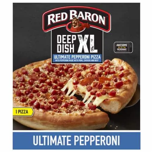 Red Baron Deep Dish XL Ultimate Pepperoni Frozen Pizza
