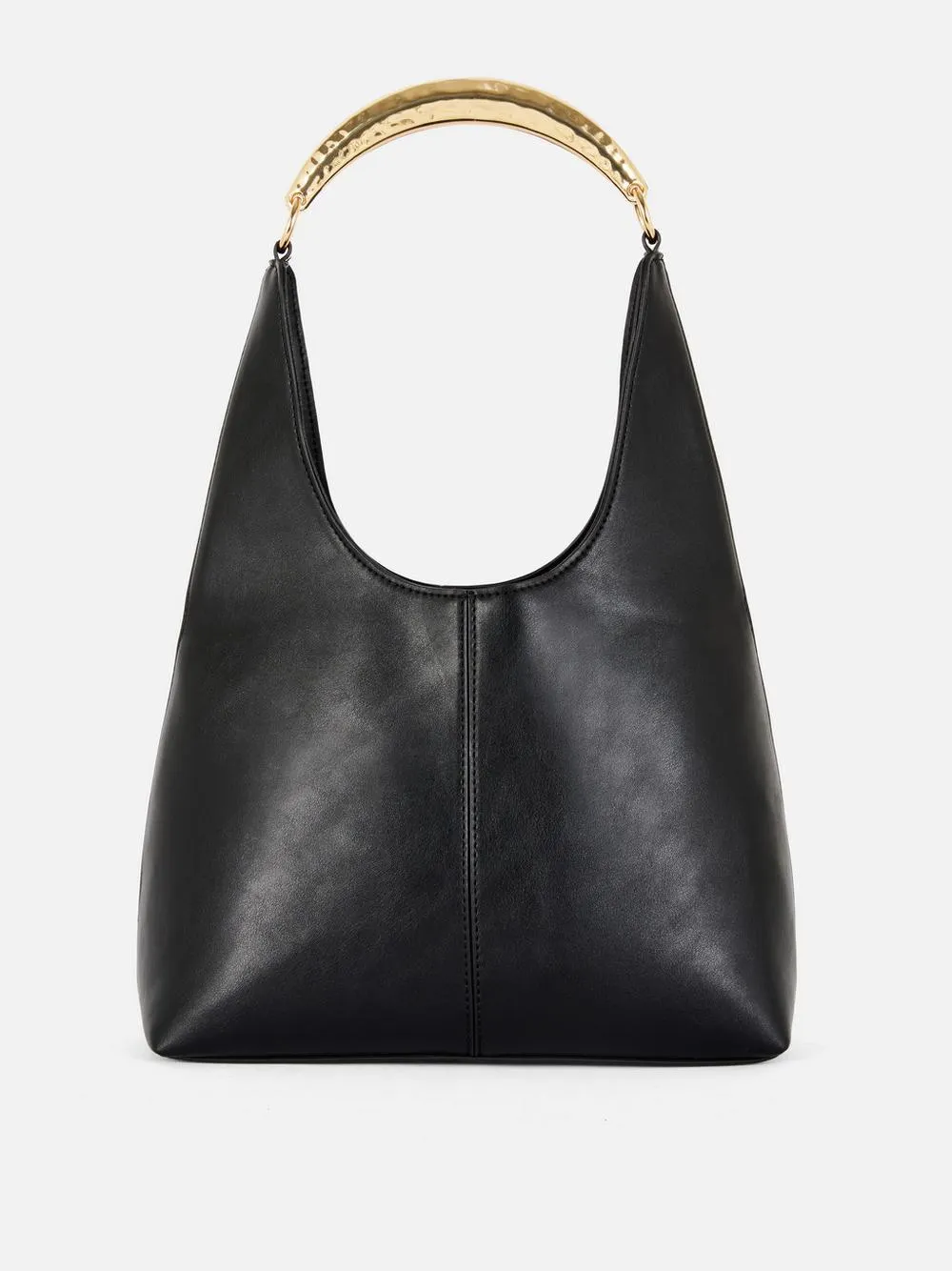 Metal Detail Shopper Bag
