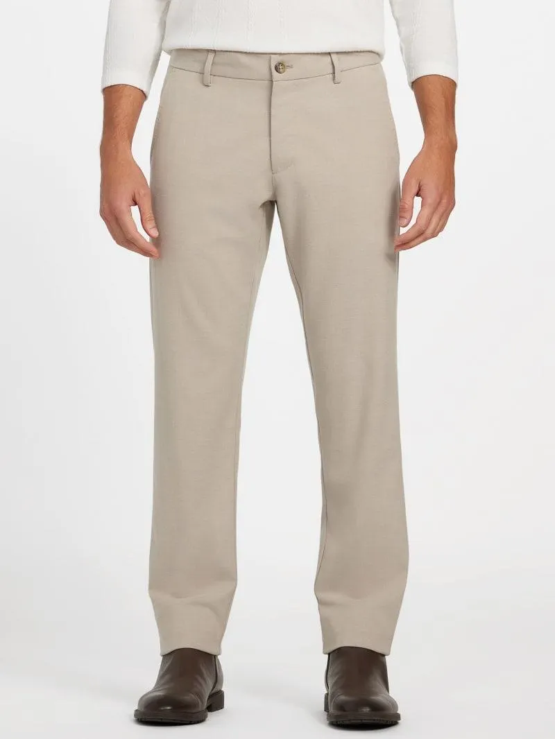 Myron Wool-Blend Dressy Pants