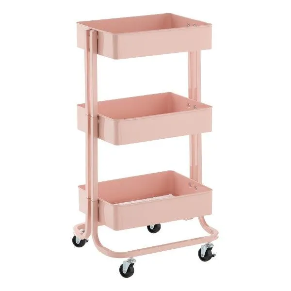 The Container Store 3-Tier Rolling Cart