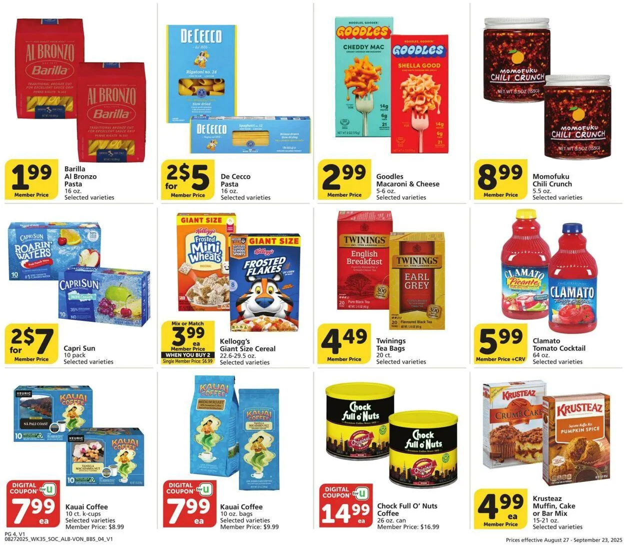 Weekly ad Vons Current weekly ad from August 27 to September 23 2025 - Page 4