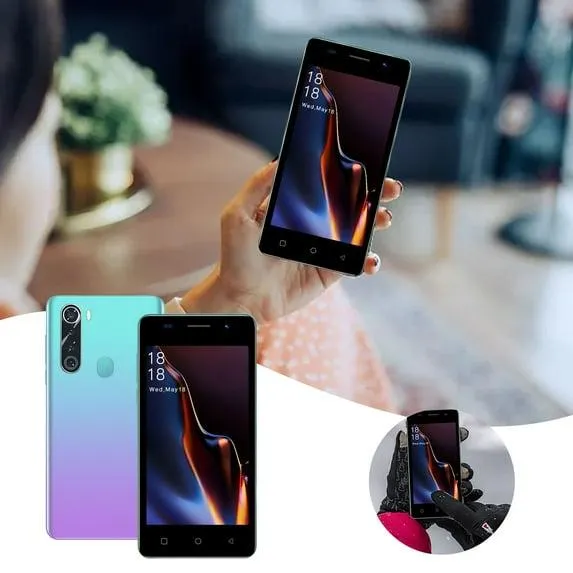 Unlocked Cell Phone 2025 Android 15 6.88" Display Smartphone 16GB+128GB/1TB, 5150mAh Battery Phone