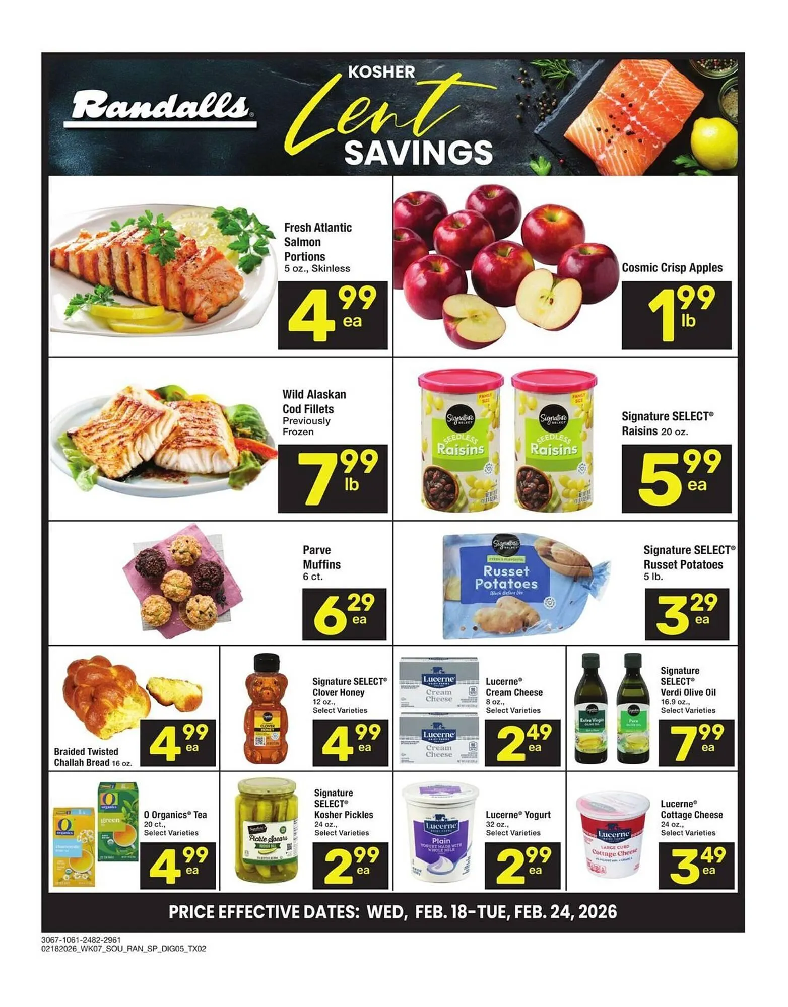 Weekly ad Randalls weekly ad from February 18 to February 24 2026 - Page 1