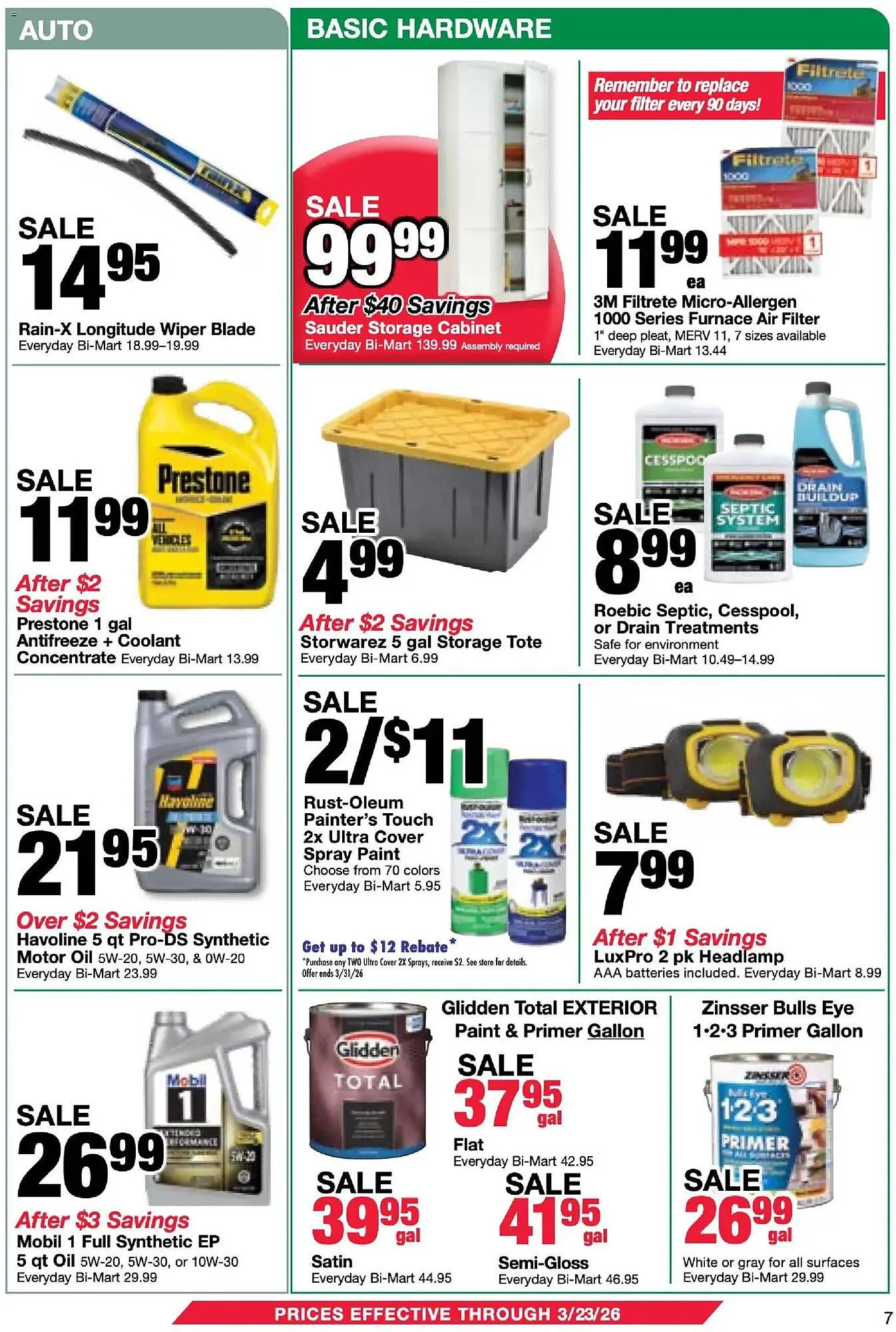 Weekly ad Bi-Mart weekly ad from March 10 to March 16 2026 - Page 7