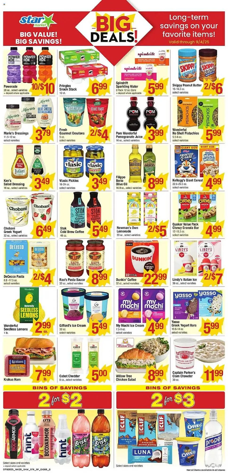 Star Market Weekly Ad - 1