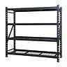 Member's Mark 4 Shelf Industrial Storage Rack, 77" W x 24" D x 72" H