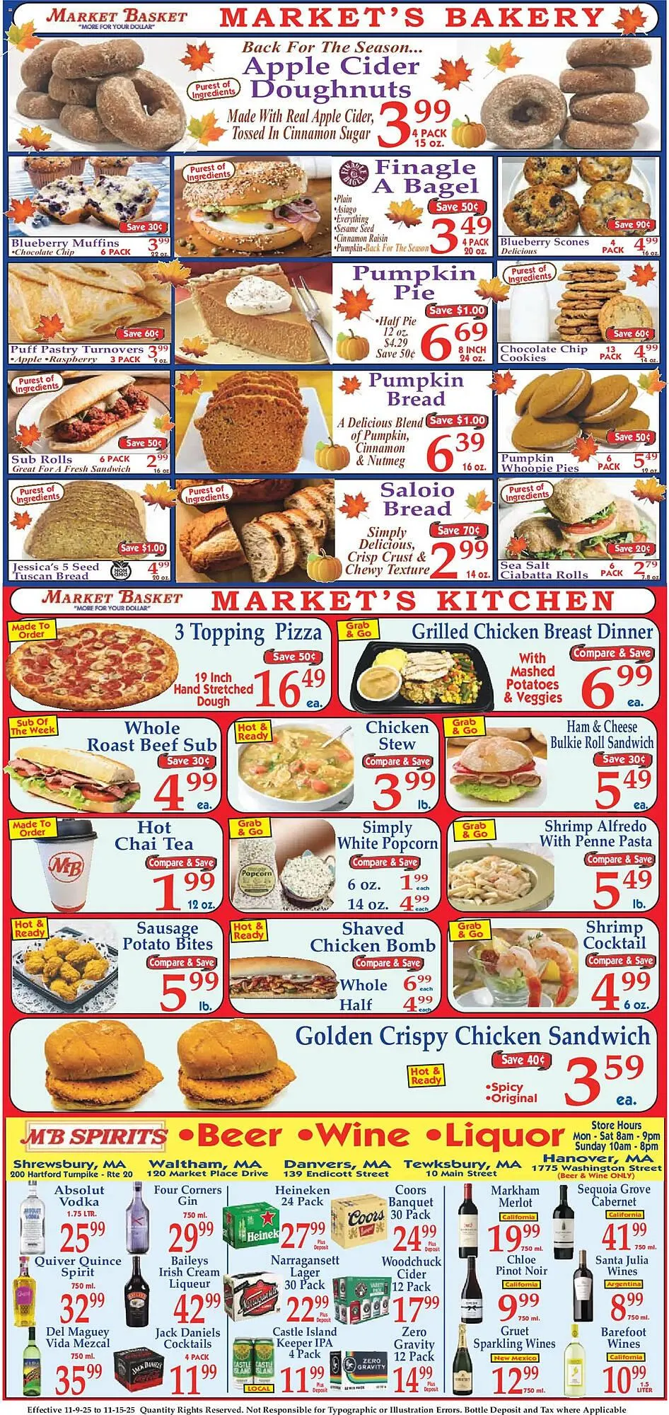 Weekly ad Market Basket weekly ad from November 9 to November 16 2025 - Page 8