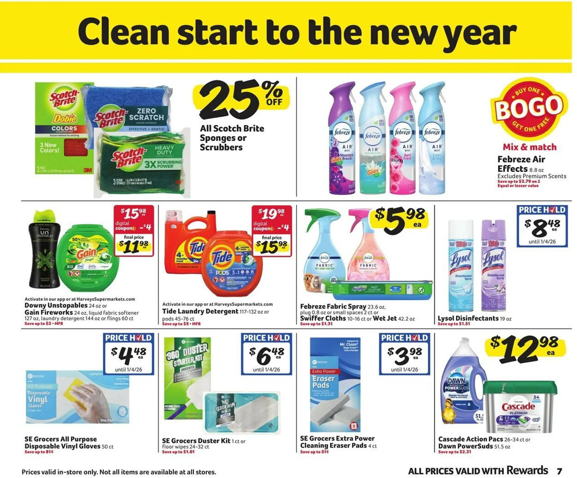 Weekly ad Harveys Supermarkets weekly ad from December 17 to December 31 2025 - Page 7
