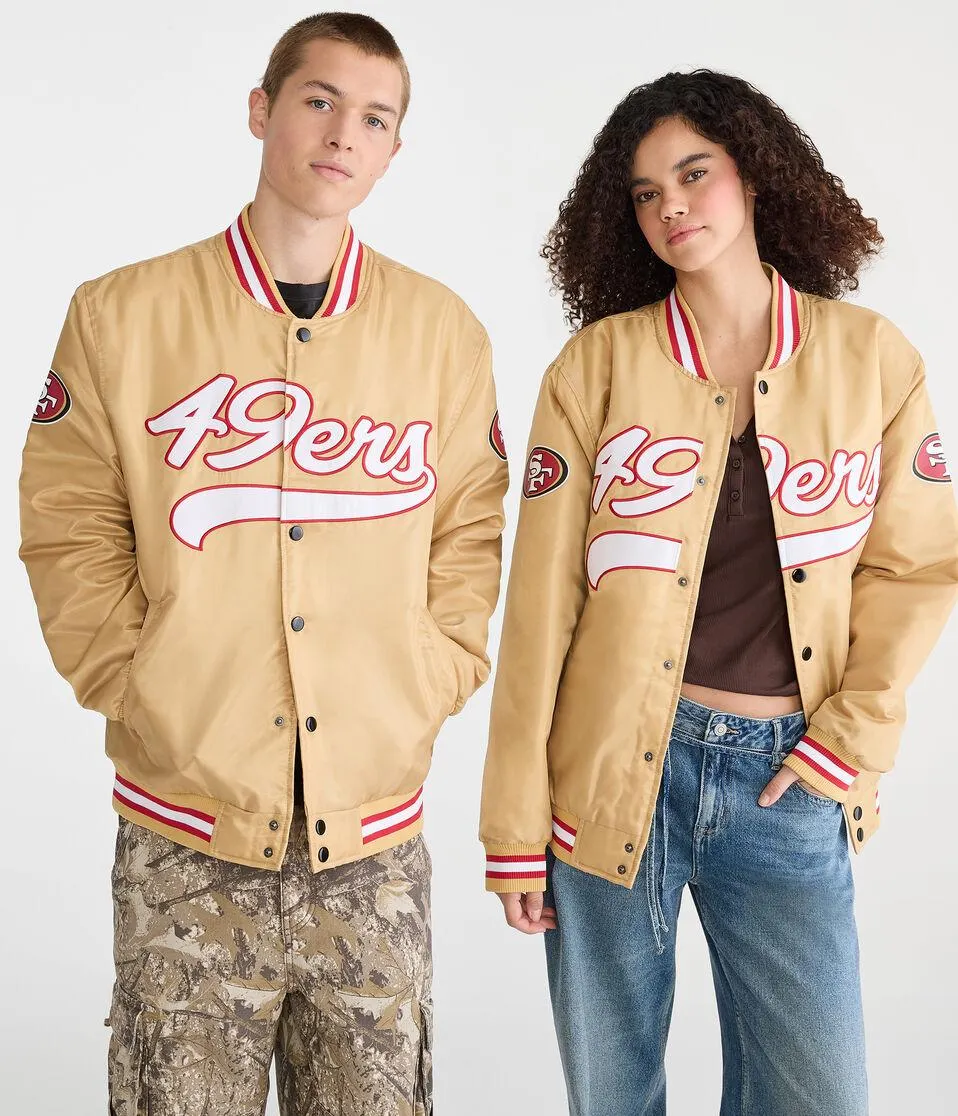 San Francisco 49ers Satin Bomber Jacket