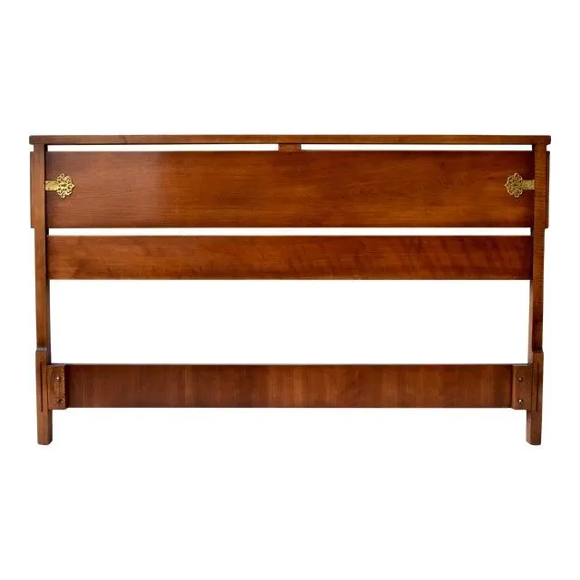 Midcentury Chinoiserie Full Headboard by Drexel