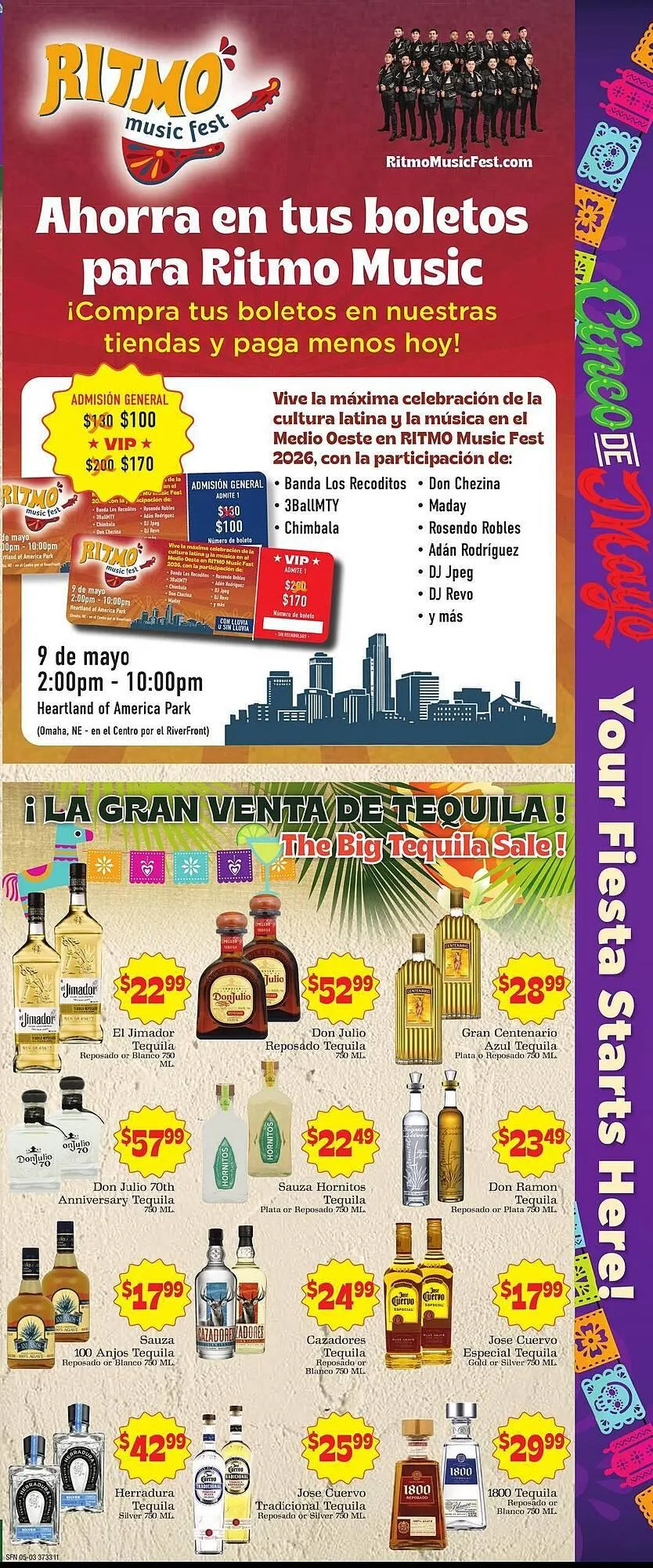 Weekly promotion Supermercado Nuestra Familia weekly ad spanning from May 3 to May 9 2026 - Page 2 for Catalogue 365