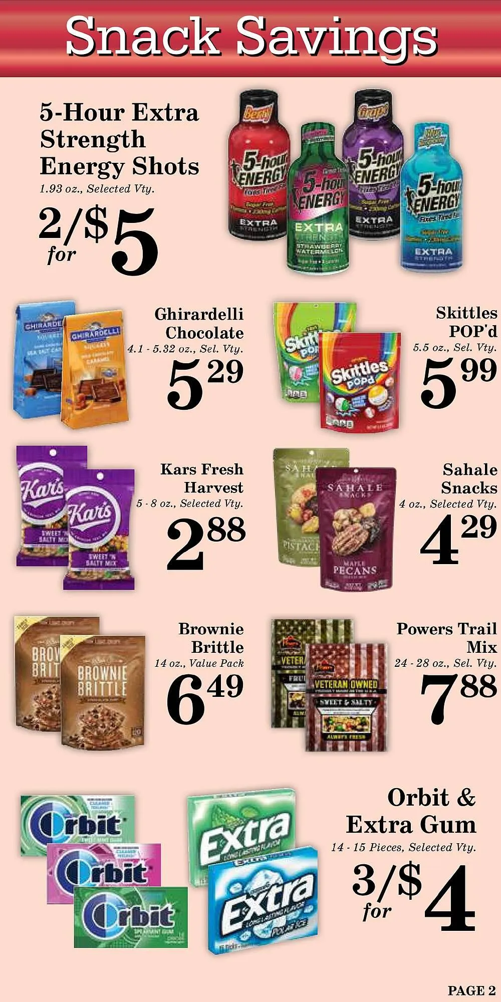 Weekly promotion Harvest Foods weekly ad spanning from September 3 to September 30 2025 - Page 3 for Catalogue 365