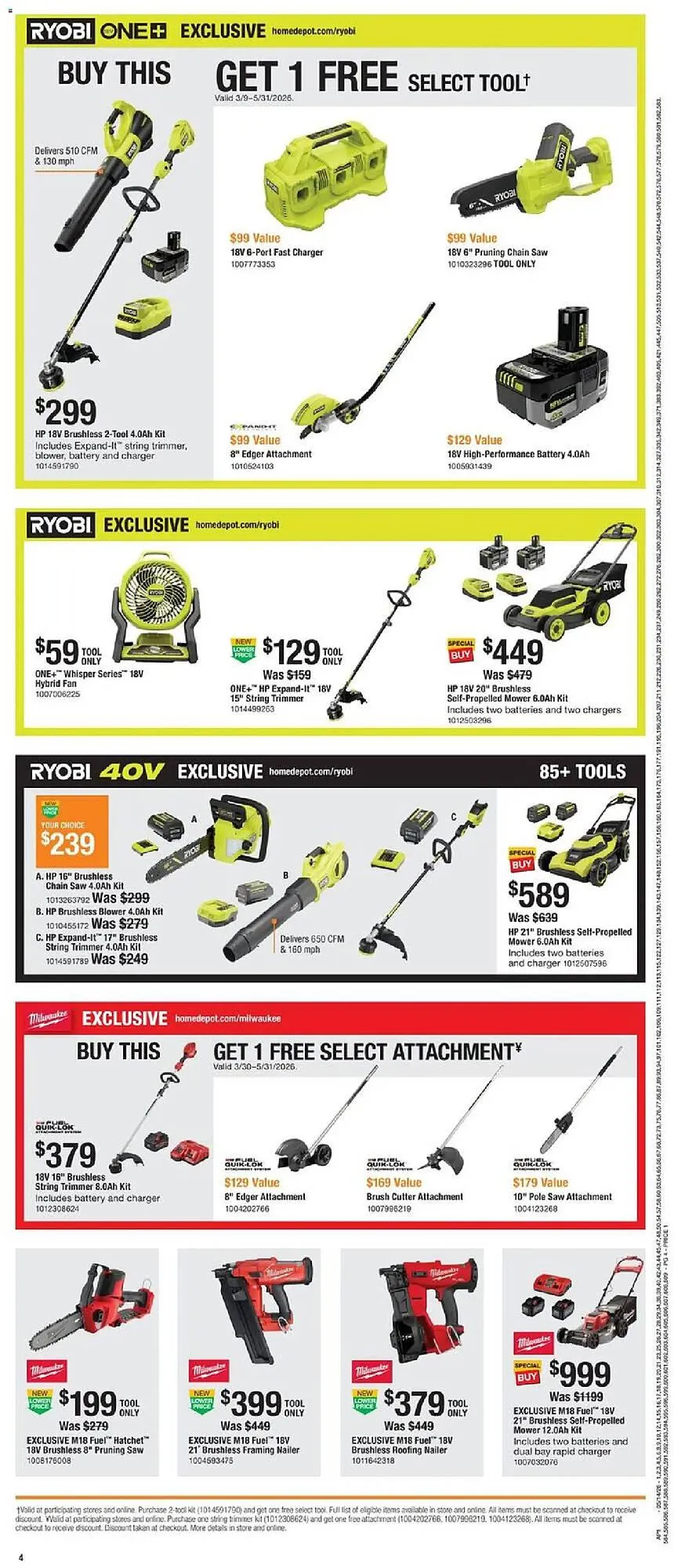 Weekly ad The Home Depot flyer from May 14 to May 27 2026 - Page 4
