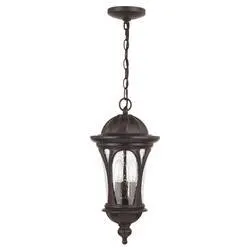 Patriot Lighting® Cambria Royal Bronze Outdoor Pendant Light