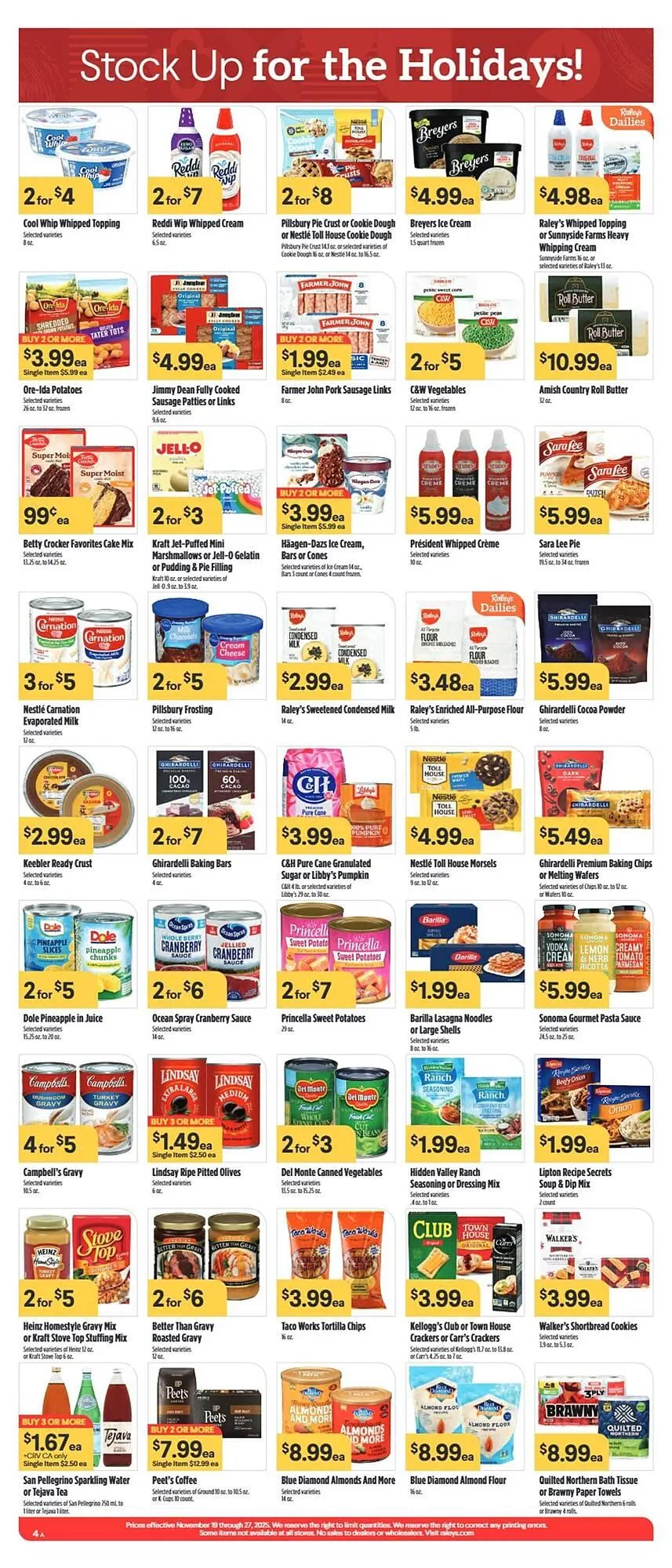 Weekly ad Nob Hill weekly ad from November 19 to November 27 2025 - Page 4