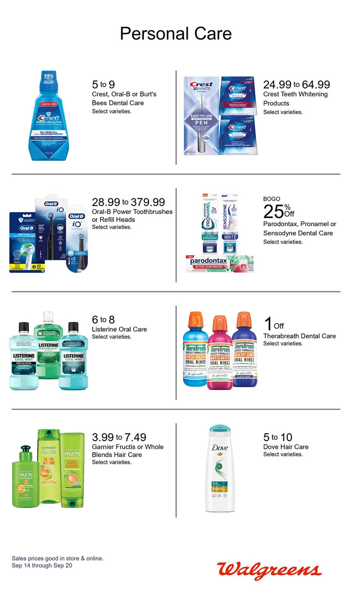 Weekly ad Walgreens weekly ad from September 14 to September 20 2025 - Page 25