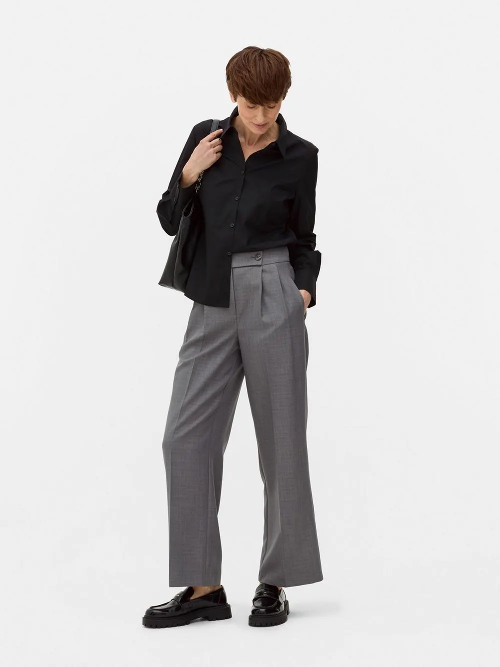 Cotton Blend Workwear Shirt