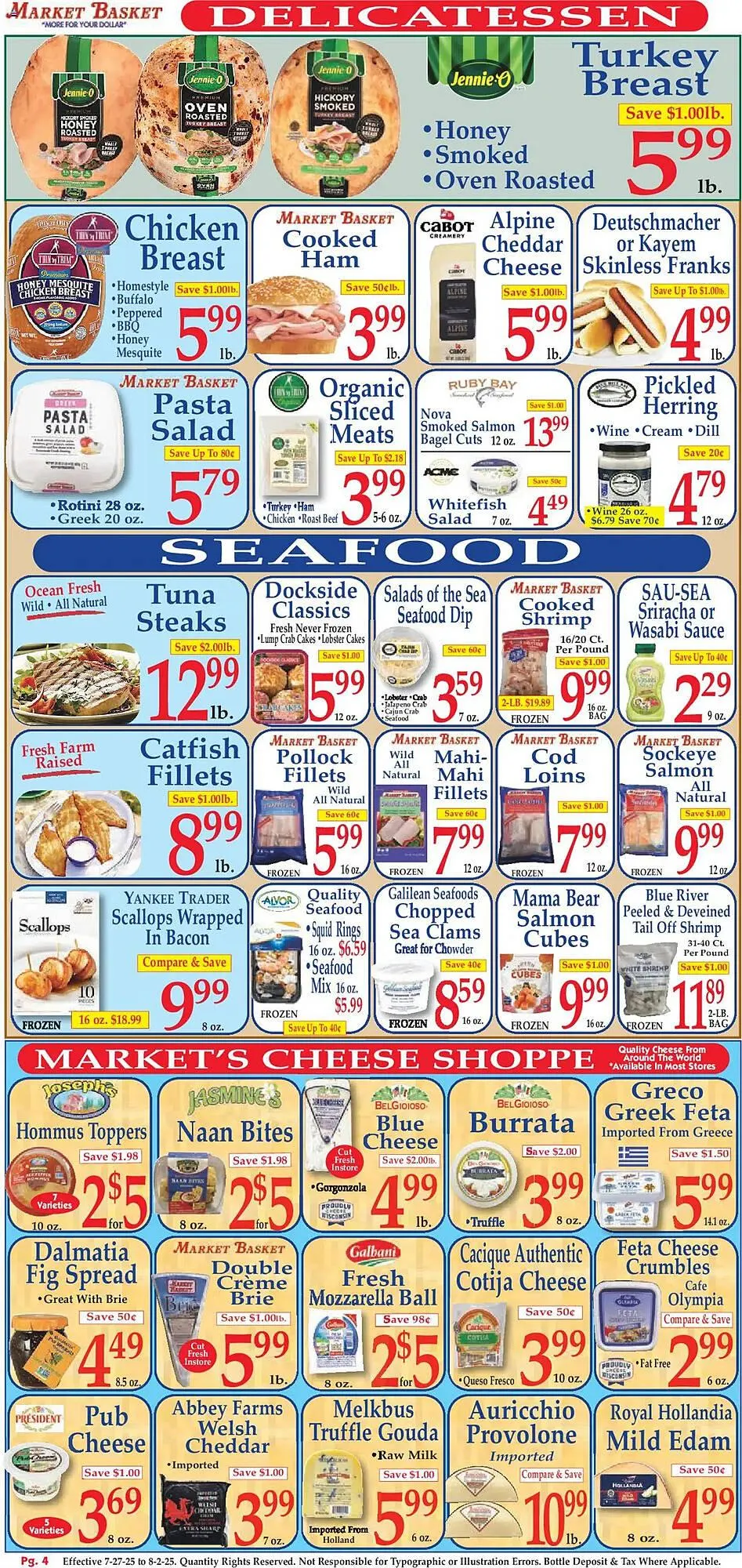Weekly ad Market Basket Weekly Ad from July 27 to August 3 2025 - Page 4