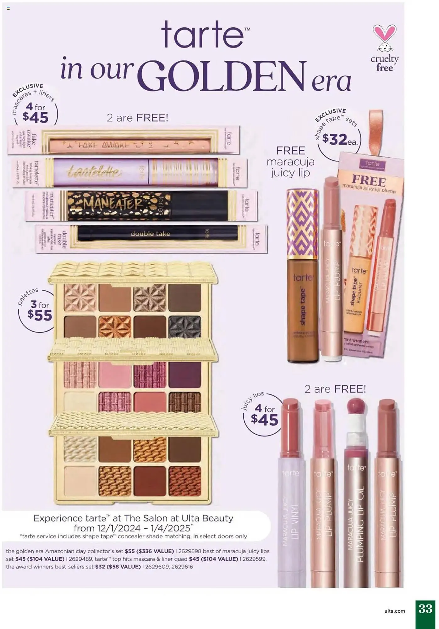 Weekly ad Ulta Beauty Weekly Ad from November 24 to December 24 2024 - Page 33