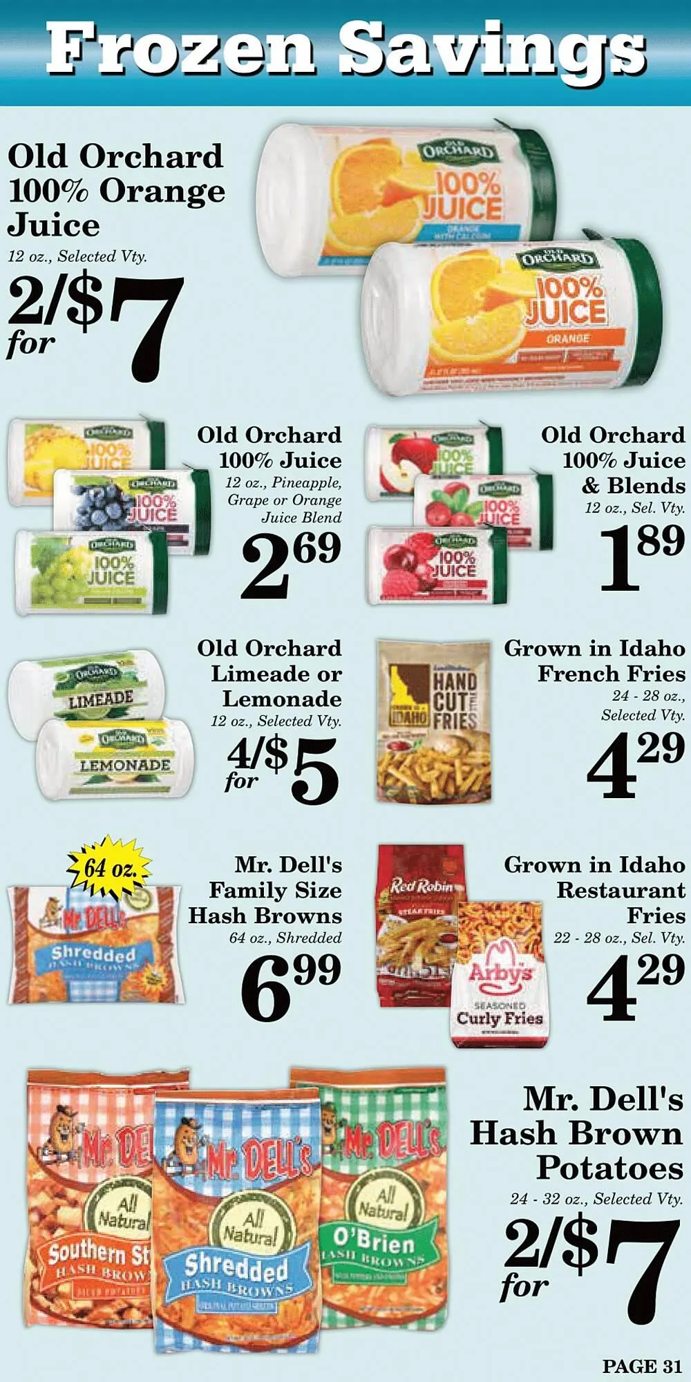 Weekly ad Harvest Foods ad from July 30 to September 2 2025 - Page 32