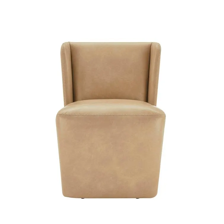 Ardeth Polyester Blend Side Chair With Caster