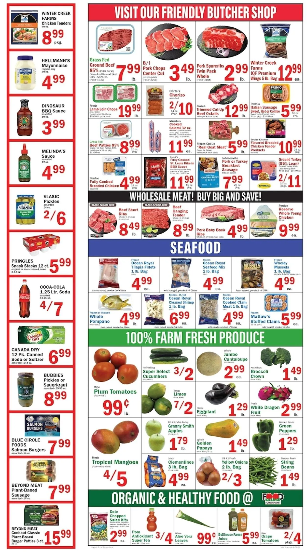 Weekly ad Food Bazaar Current weekly ad from August 14 to August 20 2025 - Page 6