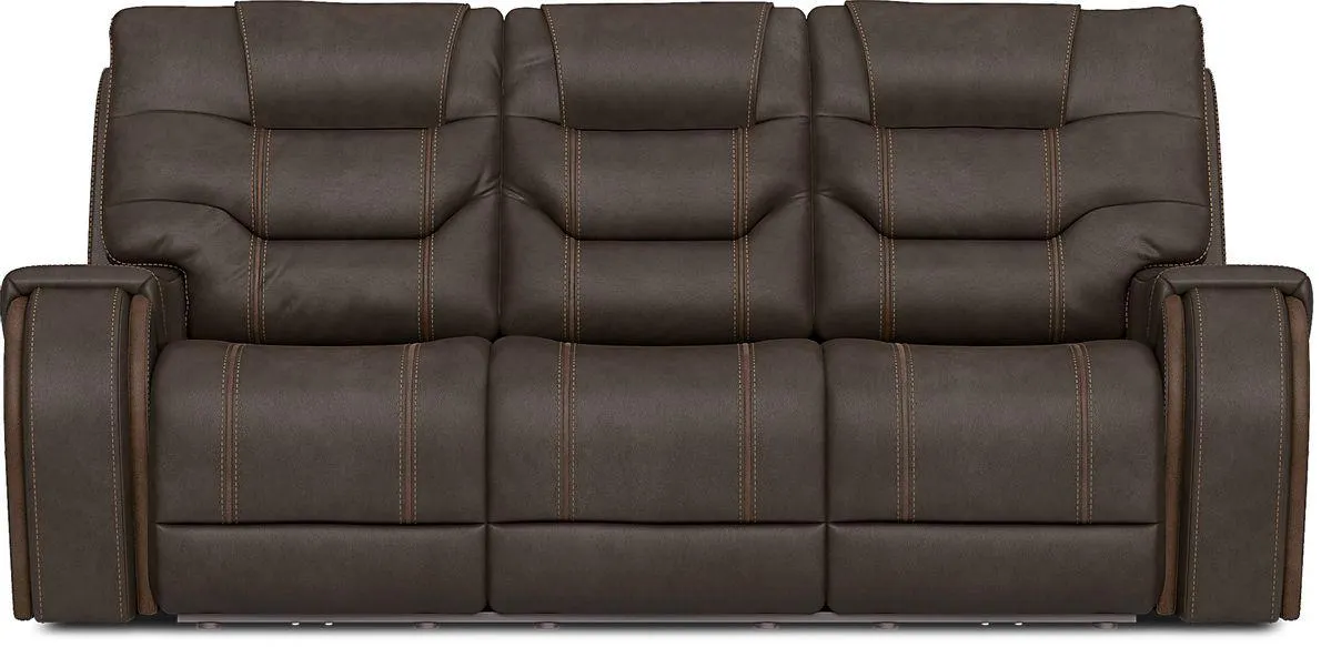Laredo Springs Dual Power Reclining Sofa