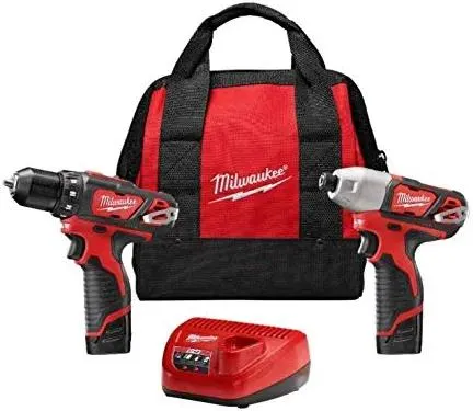 M12 12-Volt Lithium-Ion Cordless Drill Driver/Impact Driver Combo Kit (2-Tool) with Free M12 1.5Ah Battery (2-Pack)