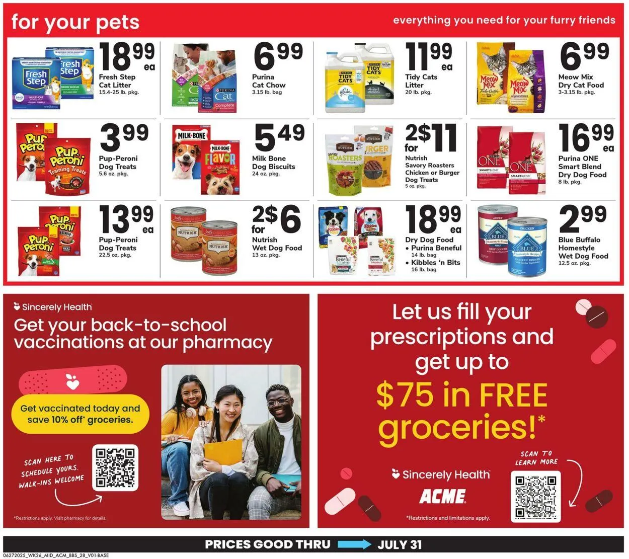 Catálogo de Acme Current weekly ad 27 de junio al 31 de julio 2025 - Página 28