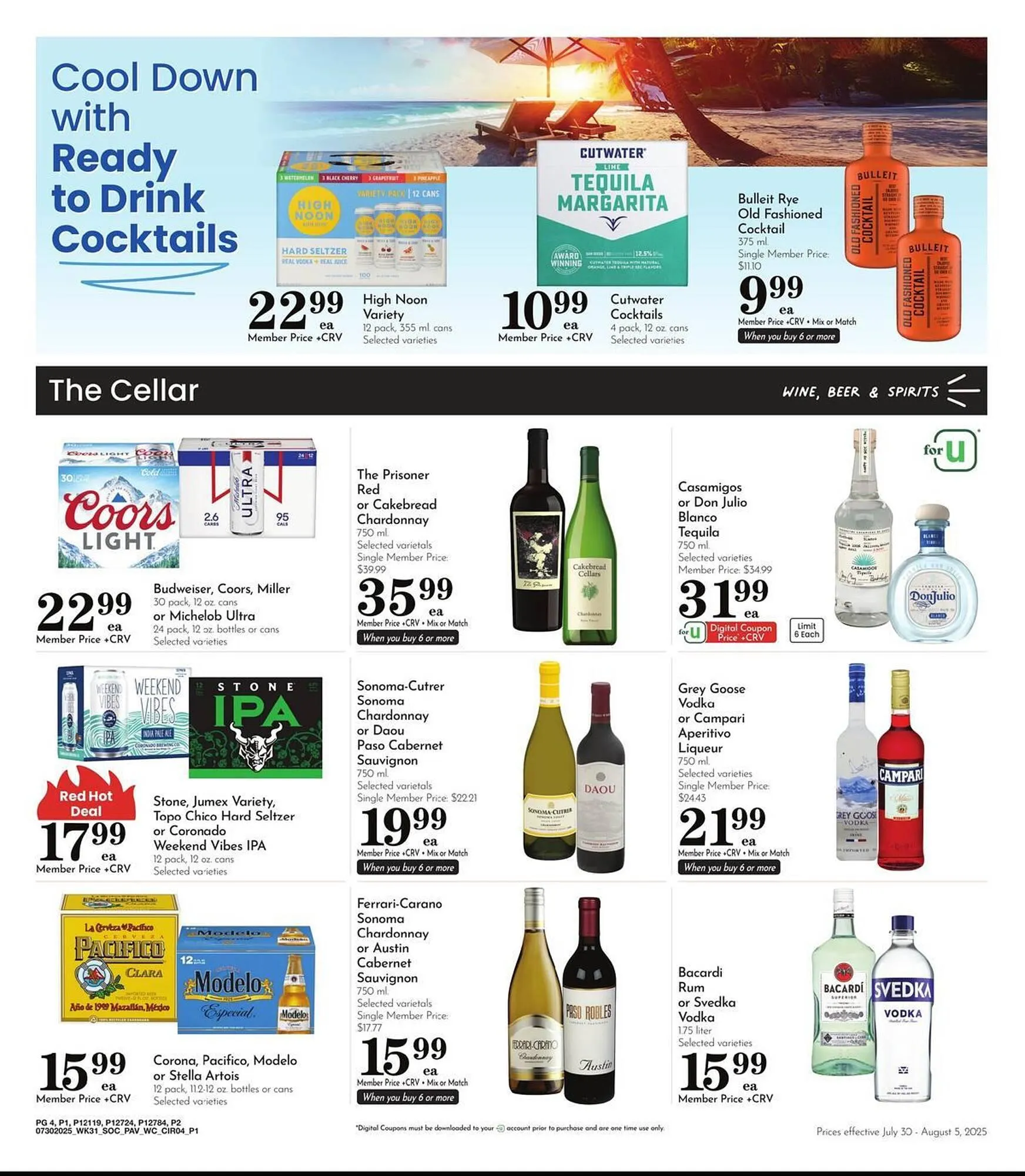 Weekly ad Pavilions Weekly Ad from July 30 to August 5 2025 - Page 4