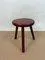 Dutch Wood Stool, 1960s