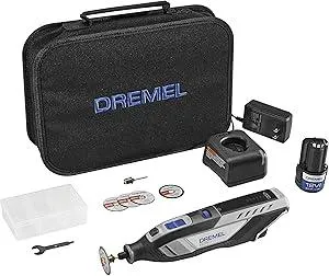 Dremel 8250-5 12V Lithium-Ion Variable Speed Cordless Rotary Tool with Brushless Motor - 5 Rotary Tool Accessories, 3Ah Battery, Charger, and Tool Bag