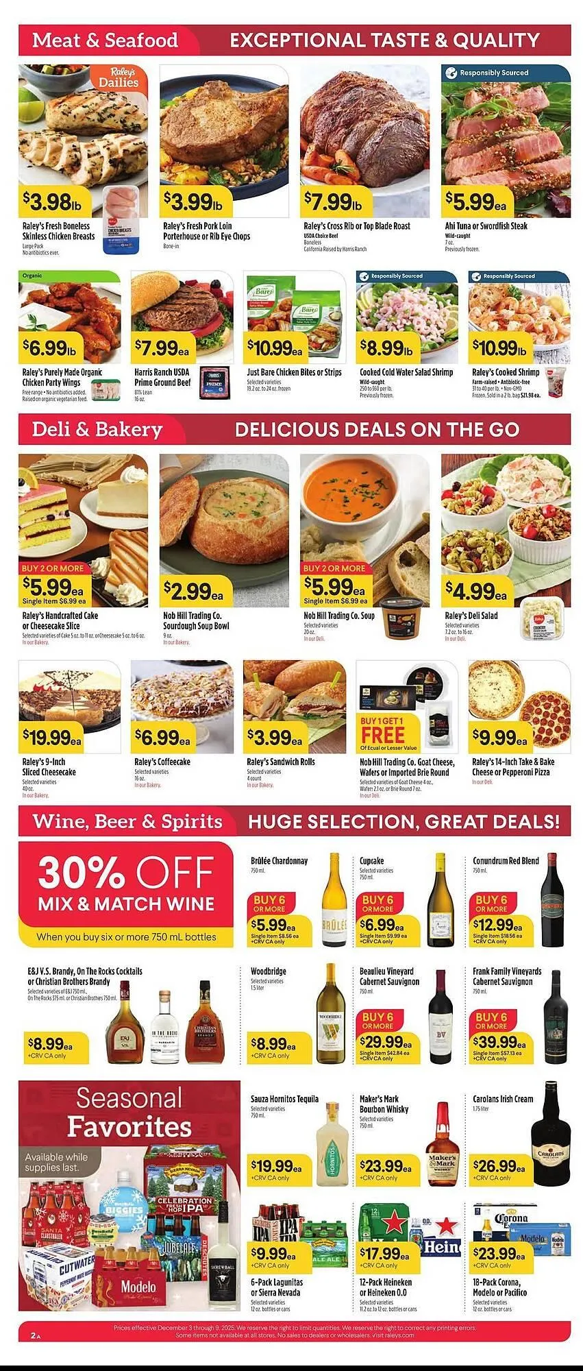 Weekly ad Nob Hill weekly ad from December 3 to December 9 2025 - Page 2