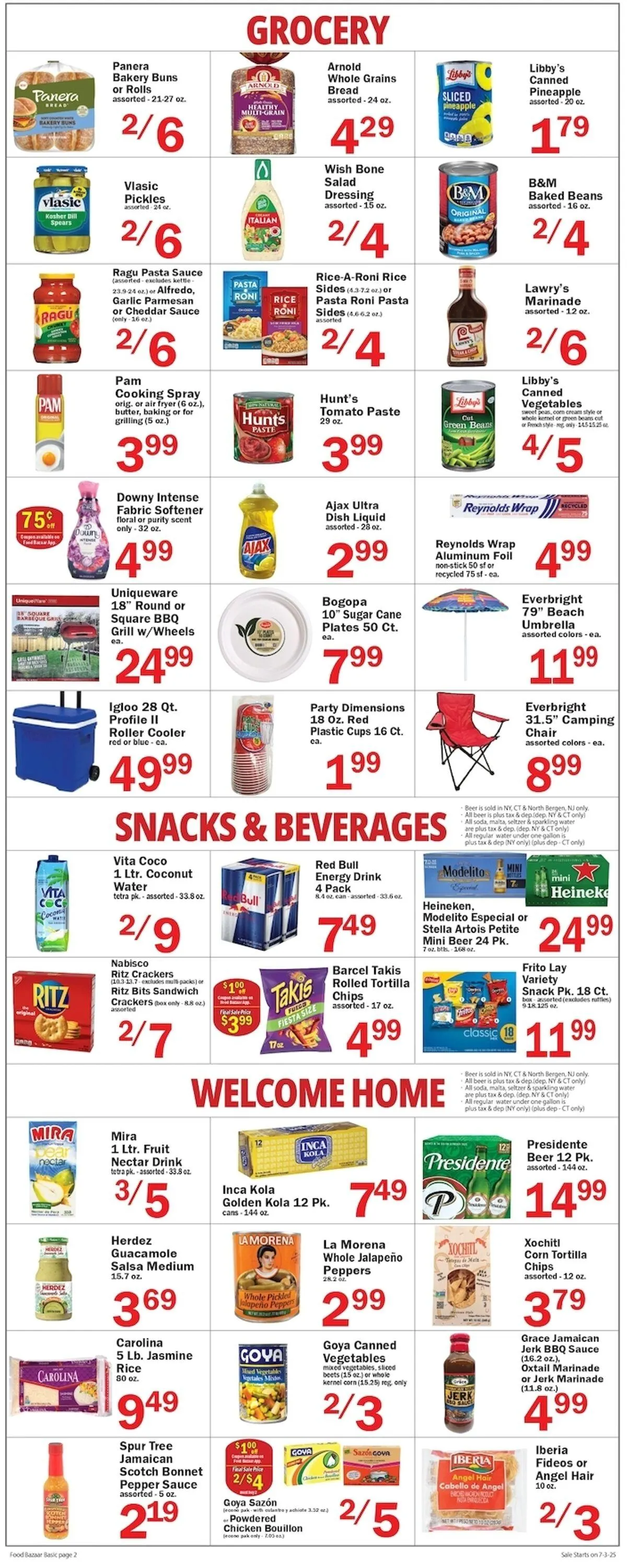 Catálogo de Food Bazaar Current weekly ad 3 de julio al 9 de julio 2025 - Página 2