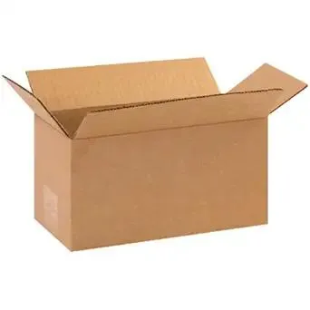 AVIDITI 10 x 5 x 5 Corrugated Cardboard Boxes, Long 10"L x 5"W x 5"H, Pack of 25 | Shipping, Packaging, Moving, Storage Box for Home or Business, Strong Wholesale Bulk Boxes